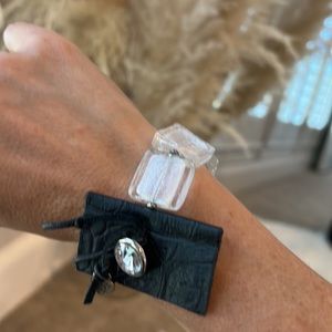 Handmade Bead & Leather Wrap Bracelet